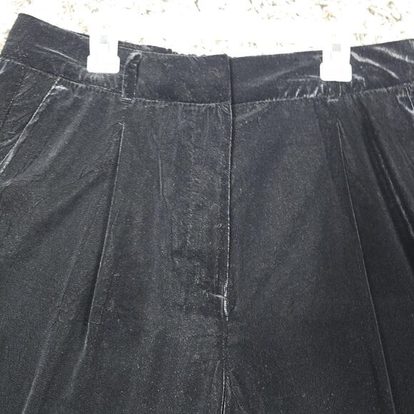 Old Navy Pants Womens Medium Velvet Extra High Rise Taylor Wide Leg Trouser - Picture 3 of 10